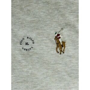 Ralph Lauren Polo Mens Classic Fit XL Beige Heathered Short Sleeve Polo Shirt